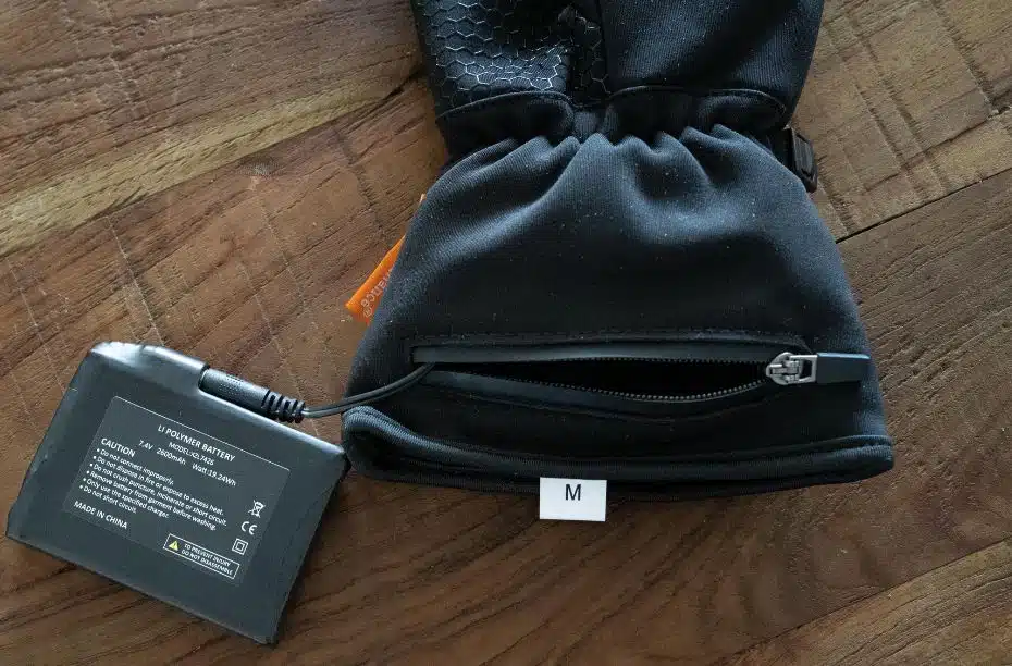 verwarmde fietshandschoenen