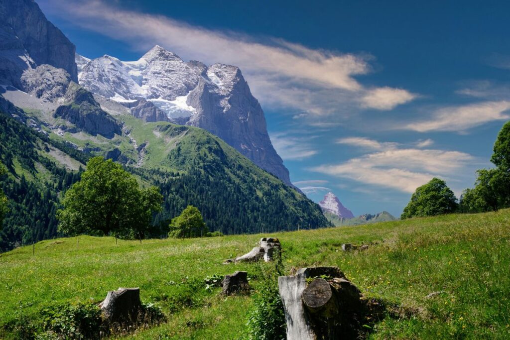 Zwitserse alpen Tour mont blanc etappe 8